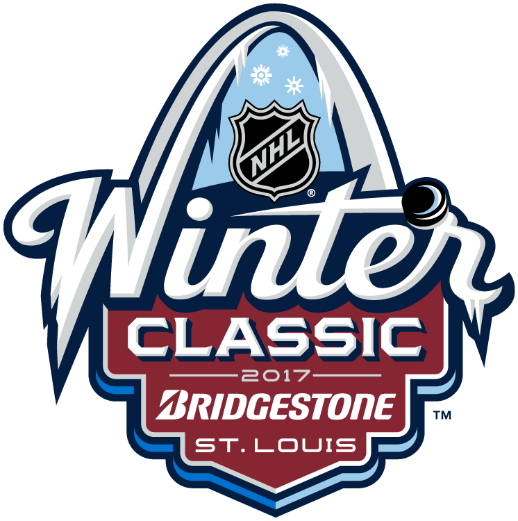 NHL Winter Classic 2017 Sponsored Logo iron on heat transfer